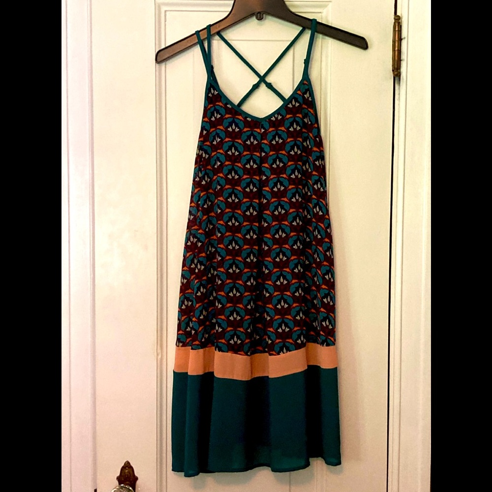 She + Sky beautiful scrappy sundress